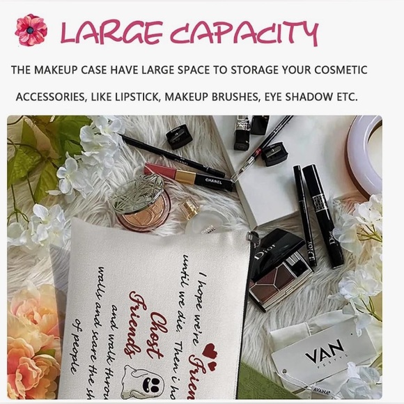 Ghost Friends Themed Pouch - Picture 4 of 7